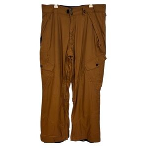RPZN Women’s Brown Cargo Style Snowboard Ski Pants